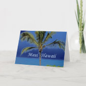 マウイハワイ カード (正面)
