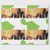 マウイハワイ ラッピングペーパー (フラット)