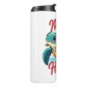 マウイハワイTシャツガールガールウィメンキッズシータートルハウ タンブラー (回転左)