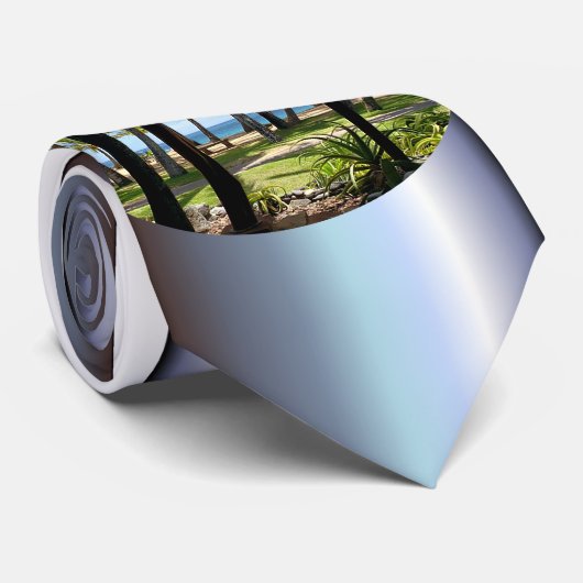 マウイビーチハワイパームツリーズ ネクタイ (ロール)