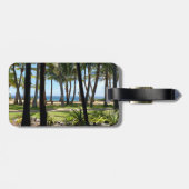 マウイビーチハワイパームツリーズ ラゲッジタグ (裏面横)