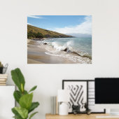 マウイビーチ ポスター (ホームオフィス)