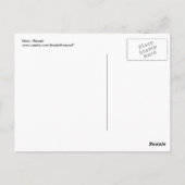 マウイビーチ ポストカード (裏面)