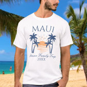 マウイファミリーバケーショントリップTシャツ Tシャツ