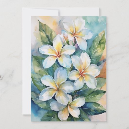 マウイプルメリア シーズンカード (正面)