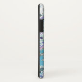 マウイマインドセットミスティックバイオレットアクアフローラ Case-Mate iPhoneケース (裏面/右)