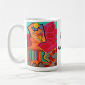 マウイモダンフラガールムグ コーヒーマグカップ (左)