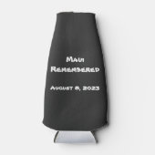 マウイ威厳がある記憶， 2023, ボトルクーラー (正面)