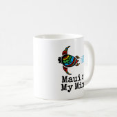 マウイ島が頭から離れないタートルマグ コーヒーマグカップ (正面右)