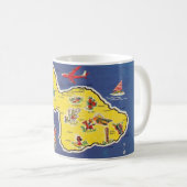マウイ島カラフルマグ コーヒーマグカップ (正面右)