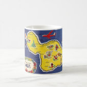 マウイ島カラフルマグ コーヒーマグカップ (中央)