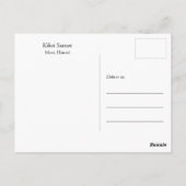 マウイ島キヘイの夕焼け | ポストカード (裏面)