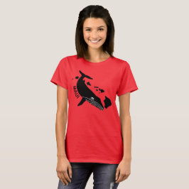 マウイ島 – ハワイ諸島ハンバック Tシャツ