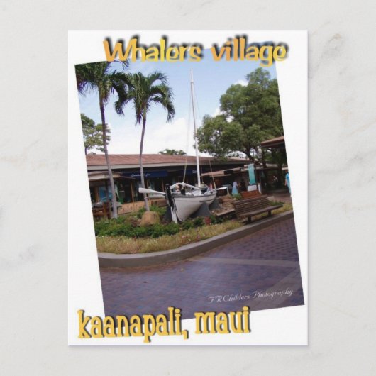 マウイ島, ハワイ ポストカード (正面)