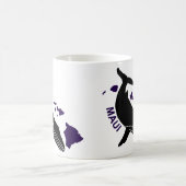 マウイ島 – パープルハワイ諸島 コーヒーマグカップ (中央)