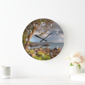 マウイ海ビュー ラージ壁時計 (ホーム)