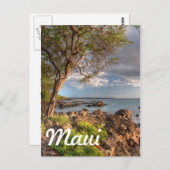 マウイ海岸線 ポストカード (正面/裏面)