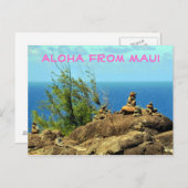マウイ海岸葉書 ポストカード (正面/裏面)
