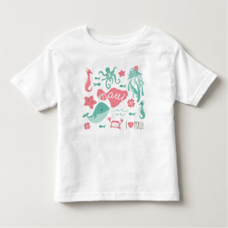 "マウイ海"のTシャツ トドラーTシャツ