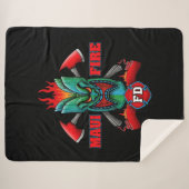 マウイ消防署 シェルパブランケット (正面(横))