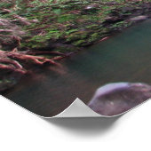 マウイ滝 ポスター (角)