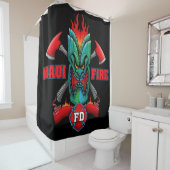 マウイ火災 シャワーカーテン (インサイチュ)