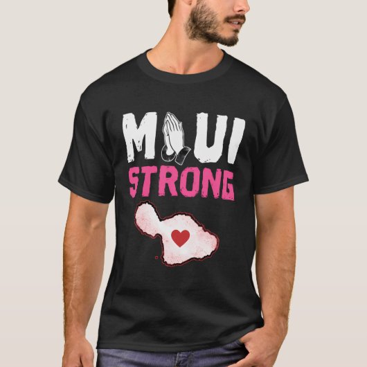 マウイ祈ハワイストロング Tシャツ (正面)