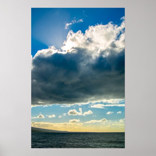 マウイ雲の海ポスター ポスター (正面)