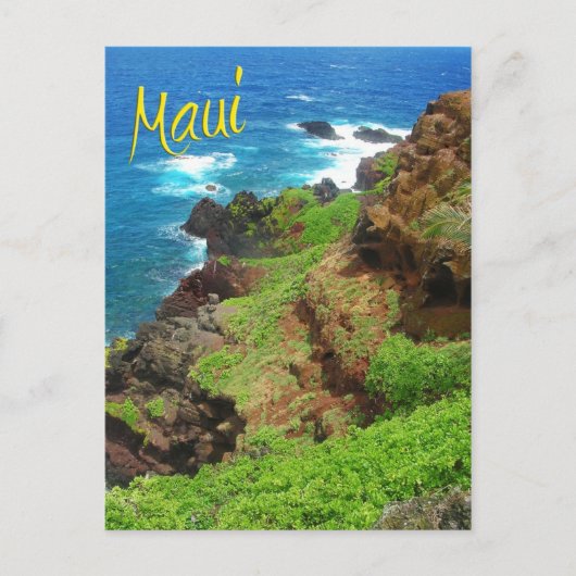 マウイ・アラウ島 ポストカード (正面)