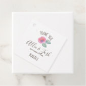 マウイ ウェディング 水彩 ハイビスカス フェイバータグ (インサイチュ)