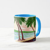 マウイ・カアナパリのモロカイ マグカップ (正面右)