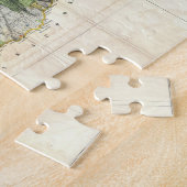 マウイ、ハワイの1885年のDe Wittアレキサンダーの地図 ジグソーパズル (側面)