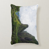 マウイ・ハワイのiaoニードル州記念碑 アクセントクッション (正面(垂直))