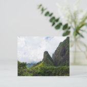 マウイ・ハワイのiaoニードル州記念碑 ポストカード (スタンド正面)