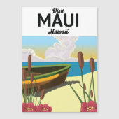 マウイ・ハワイ観光ポスターを参照 (正面)