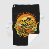 マウイ・ハワイ・サマーパラダイス ゴルフタオル (インサイチュ)