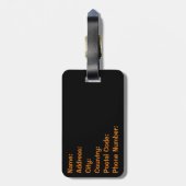 マウイ・ハワイ・サマーパラダイス ラゲッジタグ (裏面縦)