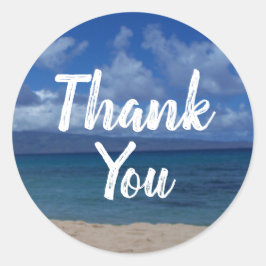 マウイ ハワイ ビーチ 海の景色 ラウンドシール