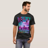 マウイ ハワイ ヤシの木 Tシャツ (正面フル)