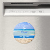 マウイ ビーチ オーダーメイド フォト マグネット (インサイチュ (食洗機))