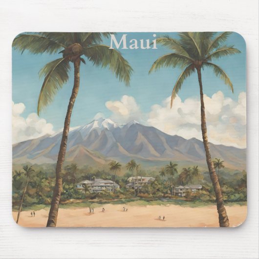 マウイ(1) マウスパッド (正面)