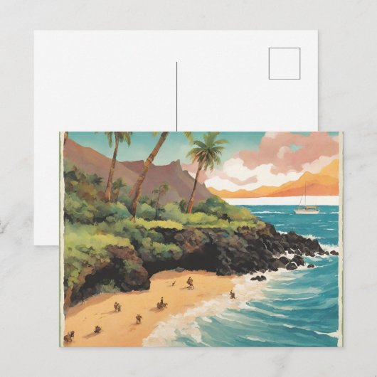 マウイ(4) ポストカード (正面/裏面)