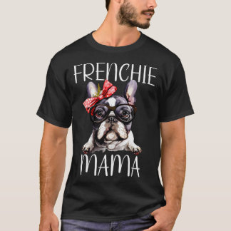 マウォーターフランスのカラーブルドッグドッグマザーズデイモ Tシャツ