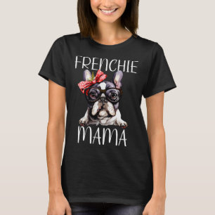 マウォーターフランスのカラーブルドッグドッグマザーズデイモ Tシャツ