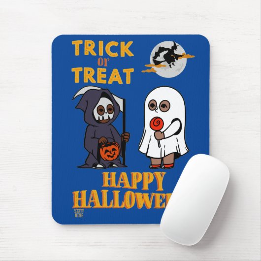マウスおもしろいパッド「ハロウィーン1」 マウスパッド (マウス)