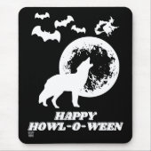 マウスおもしろいパッド「HAPPY HOWL-O-WEEN 2」 マウスパッド (正面)