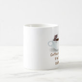 マウスおもしろいマグカップ：毎日9から5にコーヒーブレーク コーヒーマグカップ (中央)
