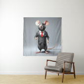 マウスおもしろい漫画 タペストリー (インサイチュ)