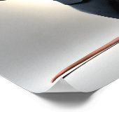 マウスおもしろい漫画 ポスター (角)