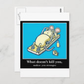 マウスおもしろい製品 ポストカード (正面/裏面)